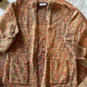 Colorful Knit Cardigan